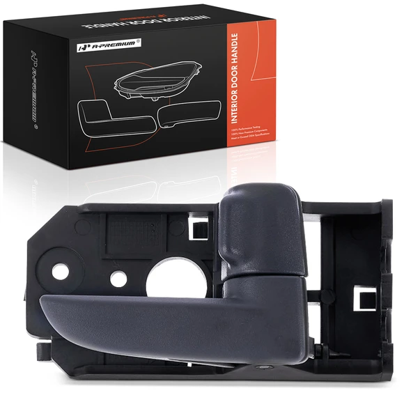 Front Passenger or Rear Passenger Gray Interior Door Handle for Kia Spectra5 2005-2006