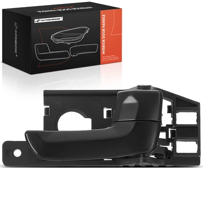 Front Passenger or Rear Passenger Black Interior Door Handle