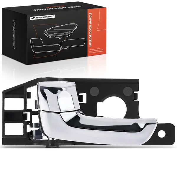 Front Driver or Rear Driver Chrome Interior Door Handle for 2005-2010 Kia Sportage