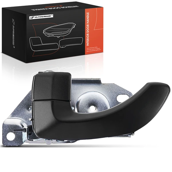 Rear Driver Black Interior Door Handle for 2003-2009 Kia Sorento