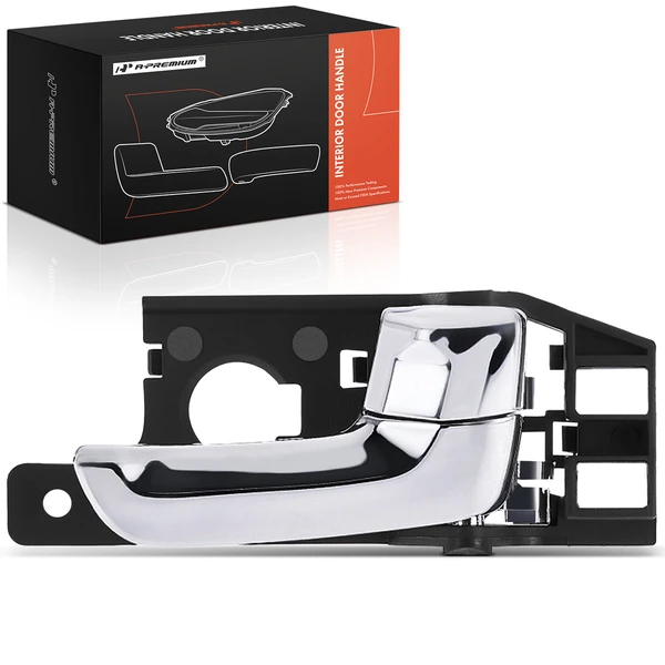 Front Passenger or Rear Passenger Chrome Interior Door Handle for Kia Sportage 2005-2010