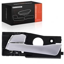 Rear Driver Painted Silver Interior Door Handle