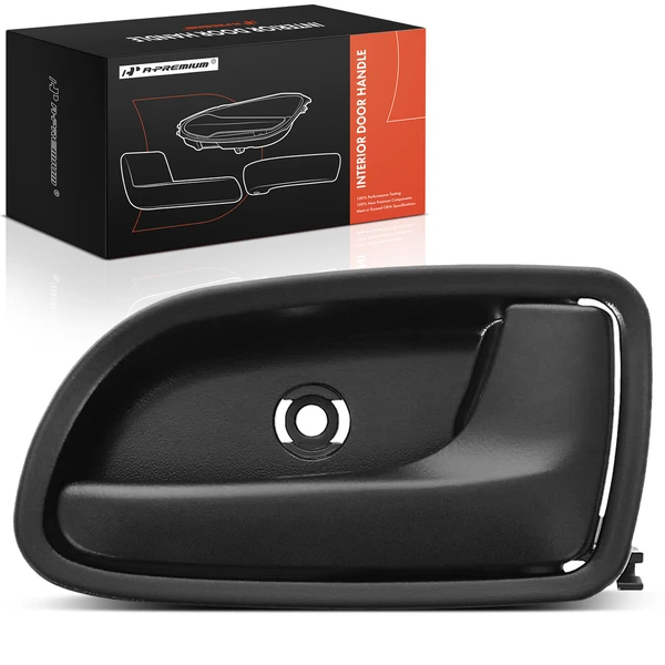 Rear Passenger Black Interior Door Handle for Kia Rio 2002-2005