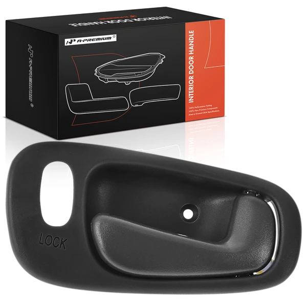 Front Passenger Gray Interior Door Handle for Chevrolet Prizm Toyota Corolla