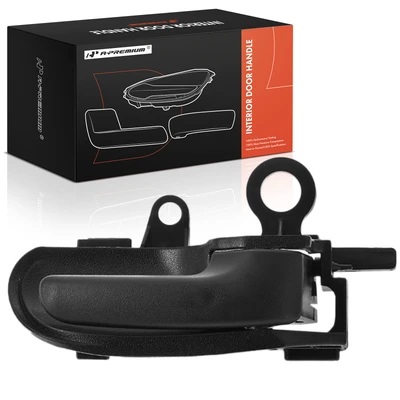 Front Passenger or Rear Passenger Black Interior Door Handle