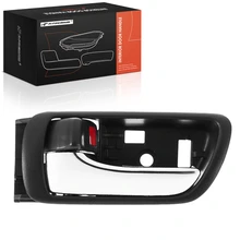 Front Driver or Rear Driver Chrome & Black Interior Door Handle for 2002-2006 Toyota Camry