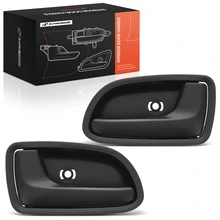 2 Pcs Front Driver & Passenger Black Interior Door Handle for 2003-2005 Kia Rio