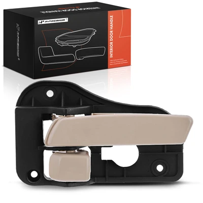 Front Passenger or Rear Passenger Beige Interior Door Handle