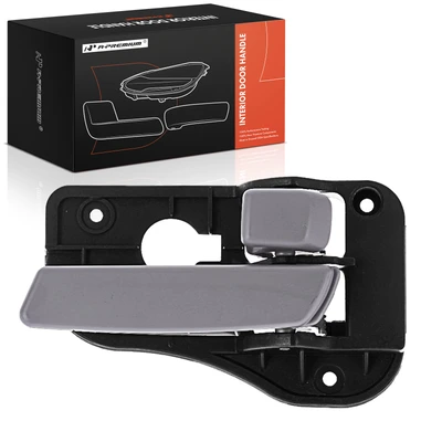 Front Passenger or Rear Passenger Gray Interior Door Handle