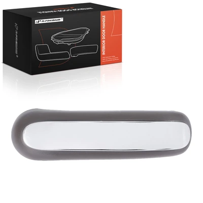 Rear Driver or Passenger Beige with Chrome Insert Interior Door Handle