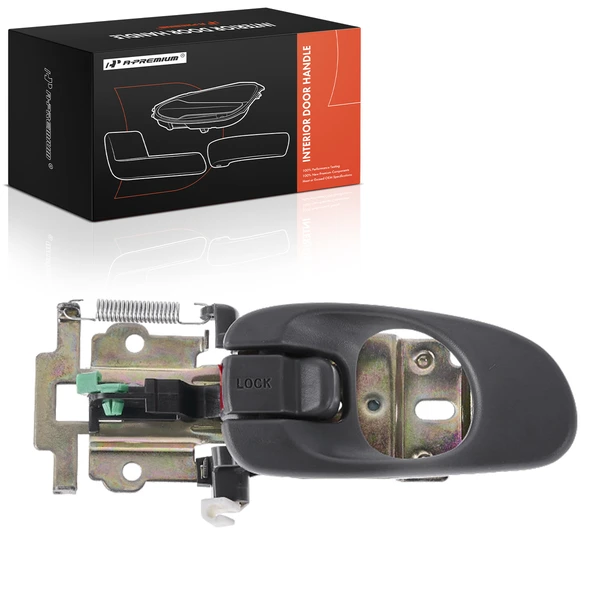 Front Driver or Rear Driver Gray Interior Door Handle for Kia Sephia 1998-2001 Spectra