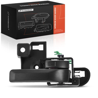 Front Driver or Rear Driver Black Interior Door Handle