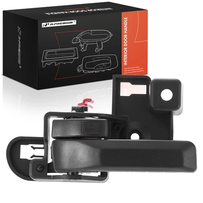 Front Passenger or Rear Passenger Black Interior Door Handle