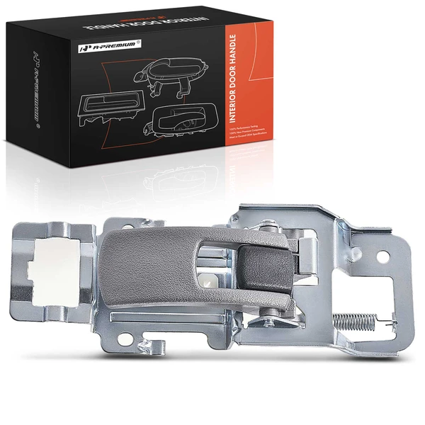 Front Driver or Rear Driver Beige & Black Interior Door Handle for 2005-2009 Chevrolet Equinox