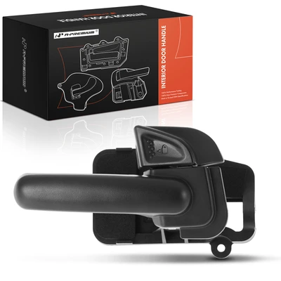 Front Passenger Black Interior Door Handle