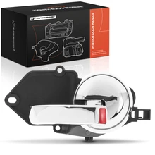 Front Passenger Chrome Interior Door Handle for 2012-2019 Fiat 500