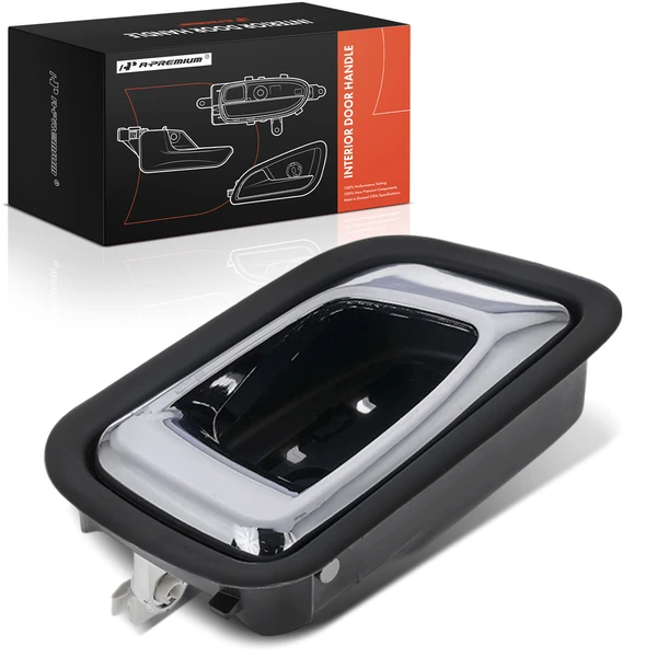 Rear Driver Chrome + Fern Interior Door Handle for Honda Pilot 2003-2008