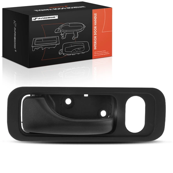 Front Driver Black Interior Door Handle for Honda Element 2003-2011