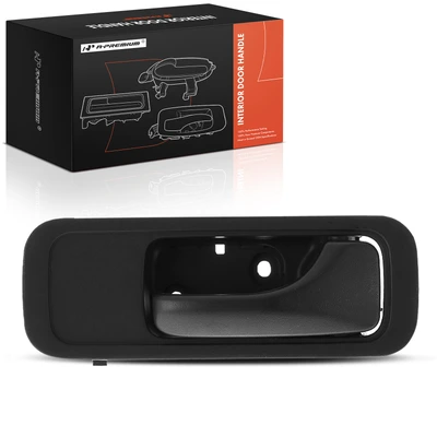 Front Passenger Black Interior Door Handle