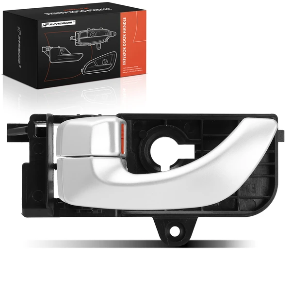 Front Driver Silver Interior Door Handle for Hyundai Sonata 2006-2007 2.4L 3.3L