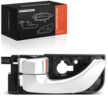 Rear Driver Silver Interior Door Handle