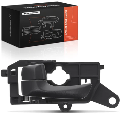 Front Driver Matte Black Interior Door Handle