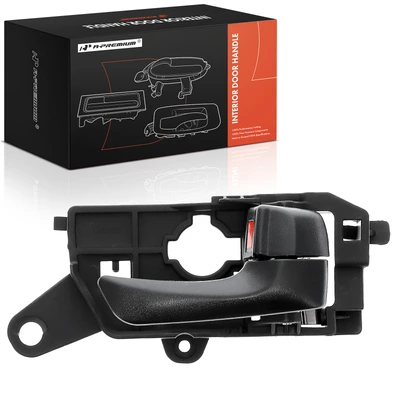 Front Passenger Matte Black Interior Door Handle