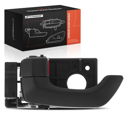 Front Driver or Rear Driver Black Interior Door Handle
