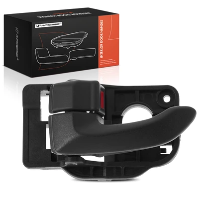 Front Driver or Rear Driver Black Interior Door Handle