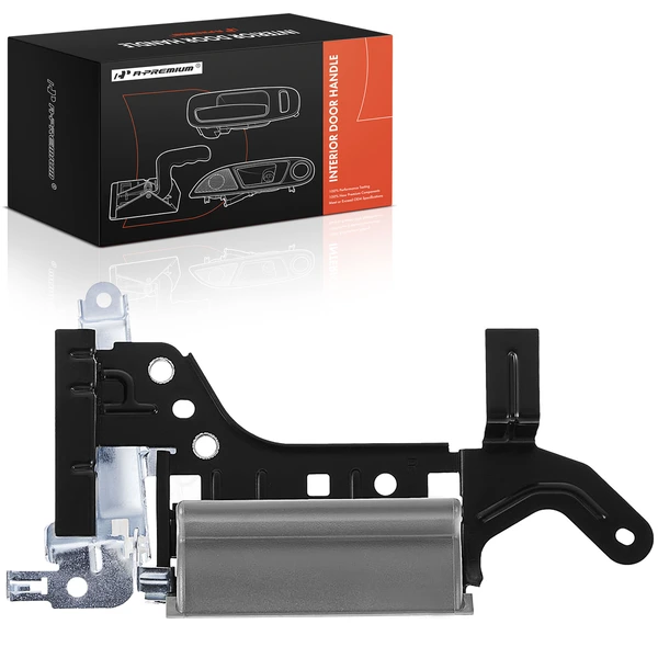 Rear Passenger Gray Interior Door Handle for 2005-2015 Toyota Tacoma