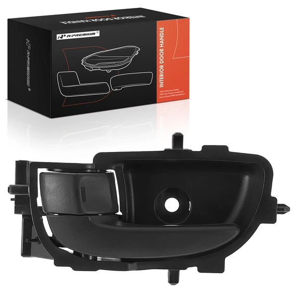 Front Driver or Rear Driver Black Interior Door Handle for Toyota Corolla