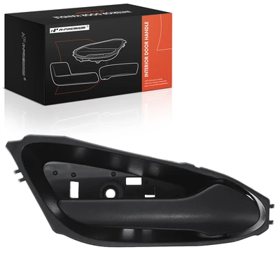 Front Passenger or Rear Passenger Black Interior Door Handle