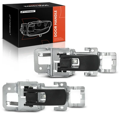2 Pcs Front & Rear Interior Door Handle