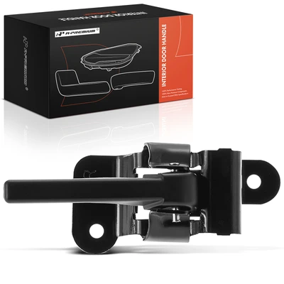 Front Passenger Black Interior Door Handle