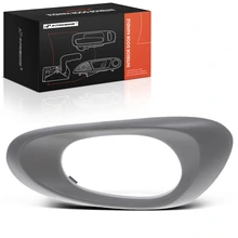 Rear Driver Texture Gray Interior Door Handle Bezel for 2002-2009 Chevrolet Trailblazer