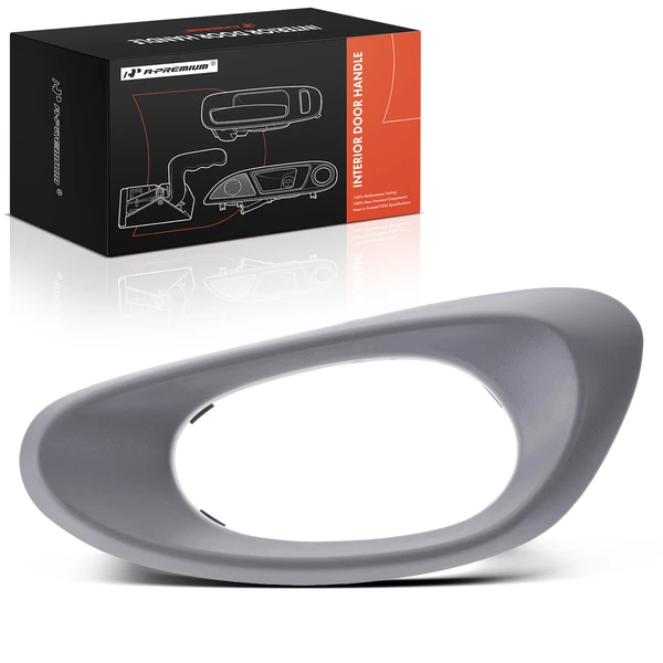 Front Driver Texture Gray Interior Door Handle Bezel for Chevy Trailblazer EXT