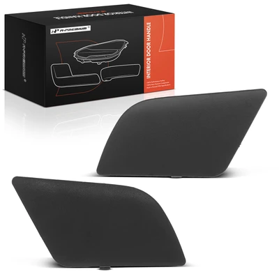 2 Pcs Front Black Interior Handle Bezel Covor for Chevy GMC Yukon