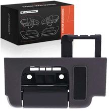 Rear Passenger Gray & Black Interior Door Handle for Ford F-150 2009-2014