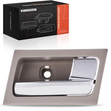 Front Passenger or Rear Passenger Chrome & Stone Interior Door Handle