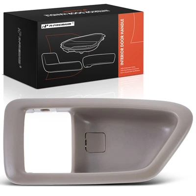 Front Driver or Rear Driver Beige Interior Door Handle Bezel