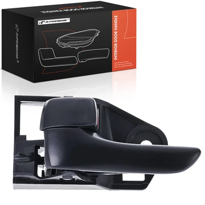 Front Driver Black Interior Door Handle