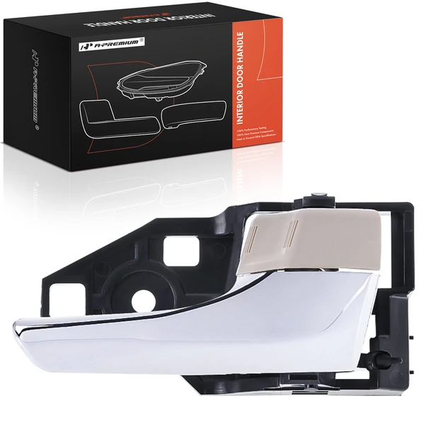 Chrome & Brown Interior Door Handle for Toyota Tacoma