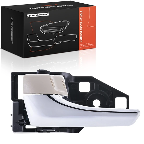 Chrome & Brown Interior Door Handle for 2013-2018 Toyota RAV4