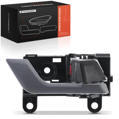 Front Passenger or Rear Passenger Black Interior Door Handle
