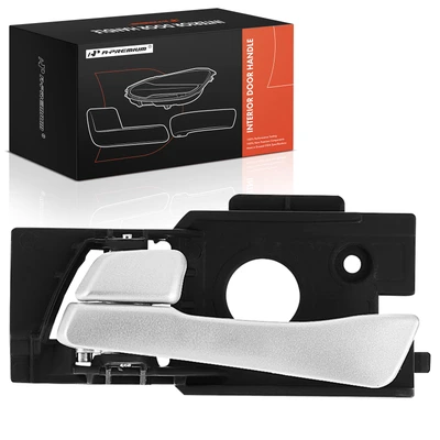 Front Driver Painted Silver Interior Door Handle