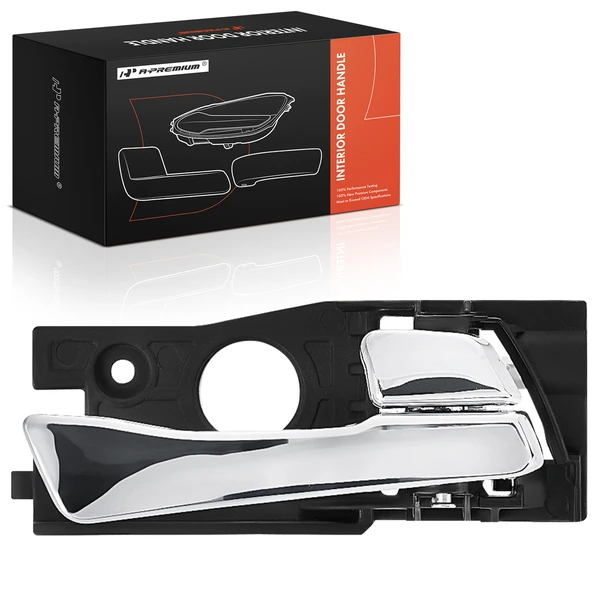 Rear Passenger Chrome Interior Door Handle for 2012-2017 Hyundai Accent