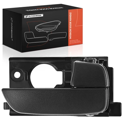 Rear Passenger Black Interior Door Handle
