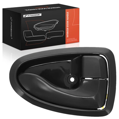 Front Passenger or Rear Passenger Gray Interior Door Handle