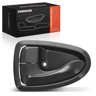 Front Driver or Rear Driver Gray Interior Door Handle