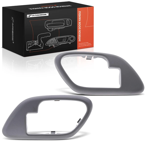 2 Pcs Gray Interior Handle Bezel for Chevy C2500 K3500 Tahoe